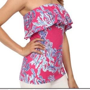 Lilly Pulitzer tube top